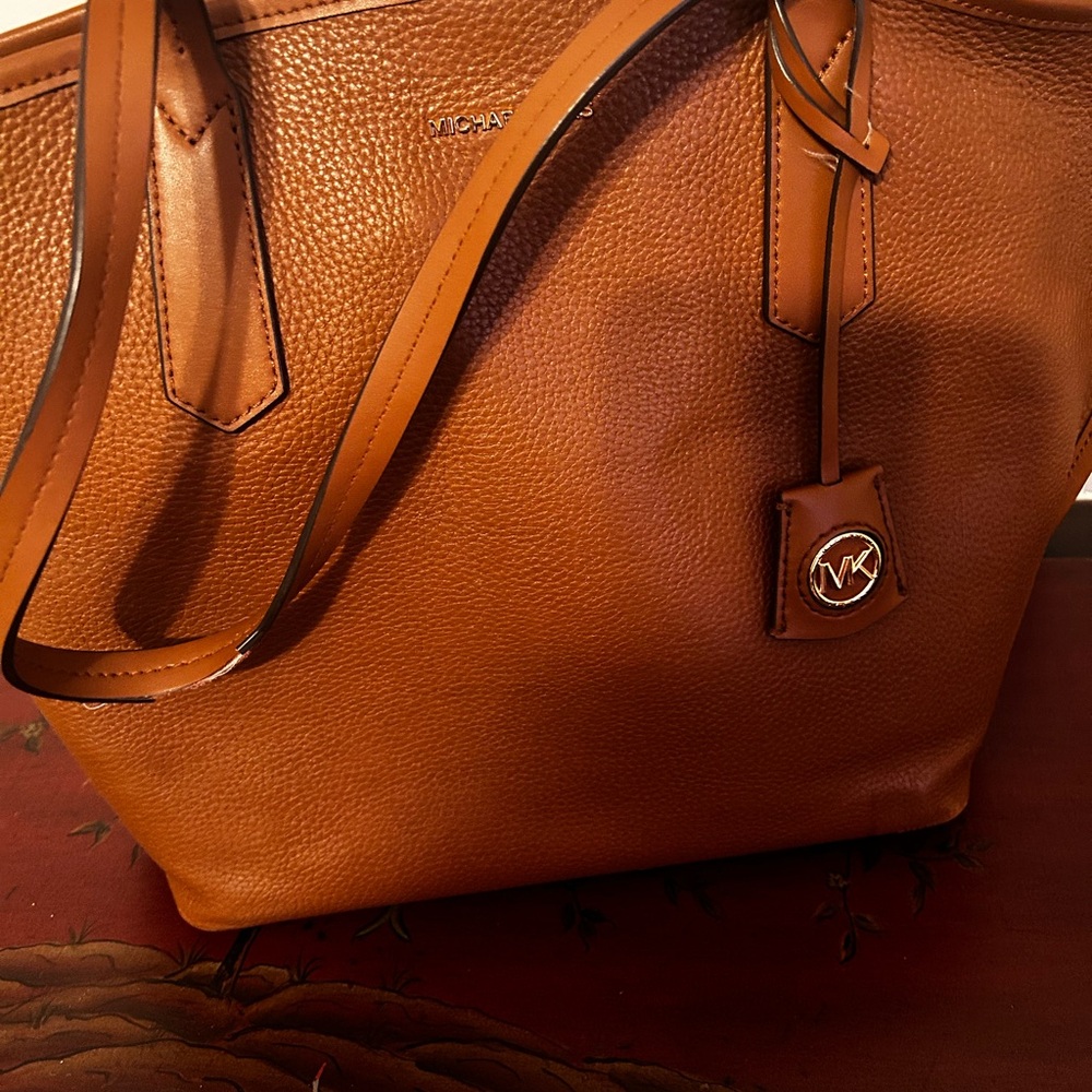 Michael Kors Tan Leather Tote